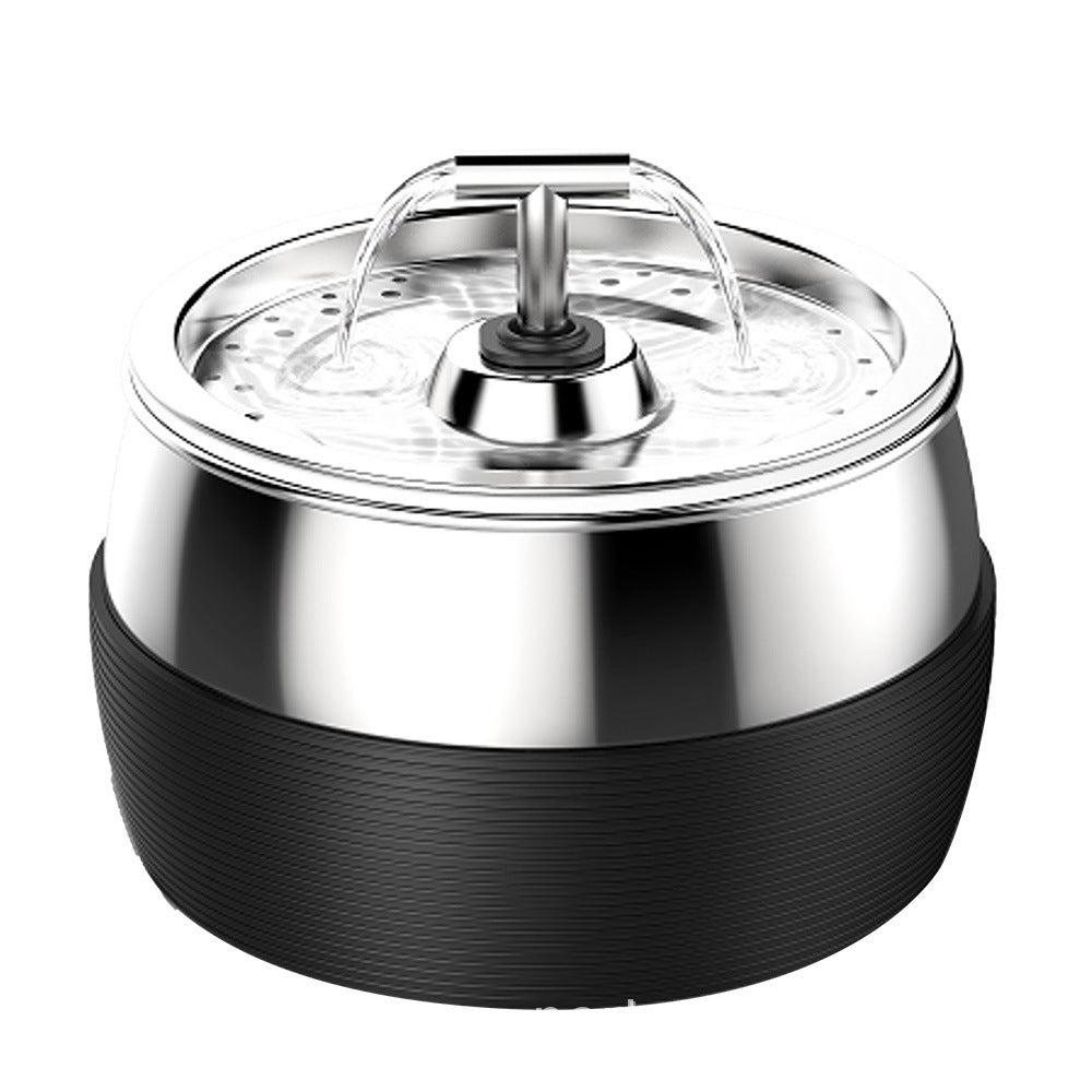 Stainless Steel Pet Water Fountain with Filter