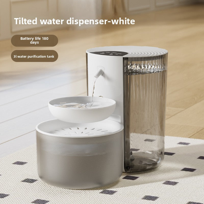 3L Smart Wireless Automatic Pet Water Dispenser, Detachable and Easy to Clean