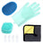 Silicone Pet Grooming and Bath Gloves Set, Anti-Scratch Protection