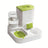 Automatic Pet Feeder and Water Dispenser for Pets with Optional Steel or Ceramic Bowl