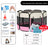 Grey enclosed pet whelping tent with removable pad, photo 37