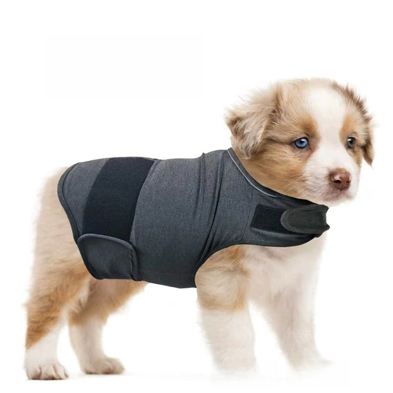 Cotton dog comfort pressure vest, available in 6 colours, image 1