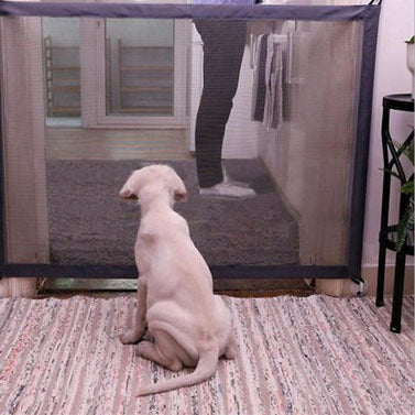 Freestanding wooden foldable pet gate for doorways and rooms, photo 2