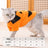 Fleece lined Halloween pumpkin dog costume, in Orange, sizes Extra Small to 2XL, image 8