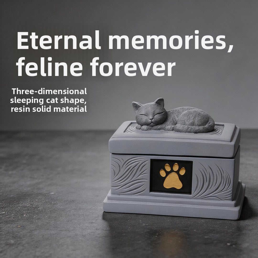 Resin Pet Memorial Urn