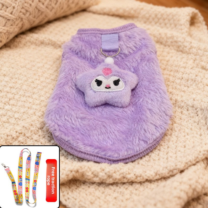 Double sided fleece cat vest, available in 16 styles, image 95
