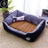 Warm donut pet bed with blanket and toy bone, photo 69 of 80
