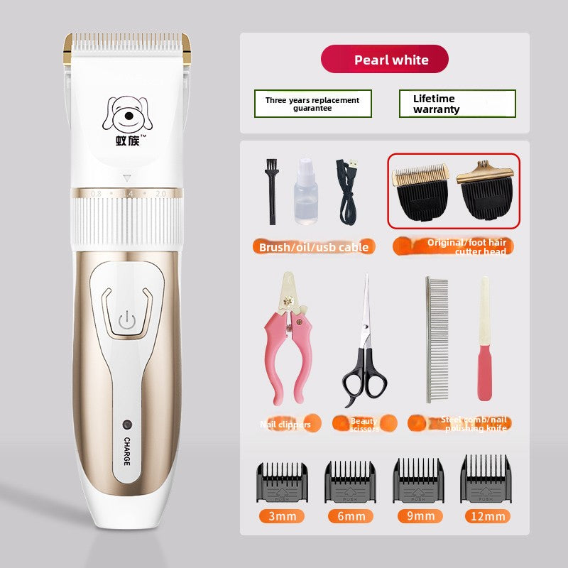 Quiet rechargeable pet hair clipper, photo 17 of 17