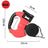 Dual retractable lead for two dogs, ideal for everyday use