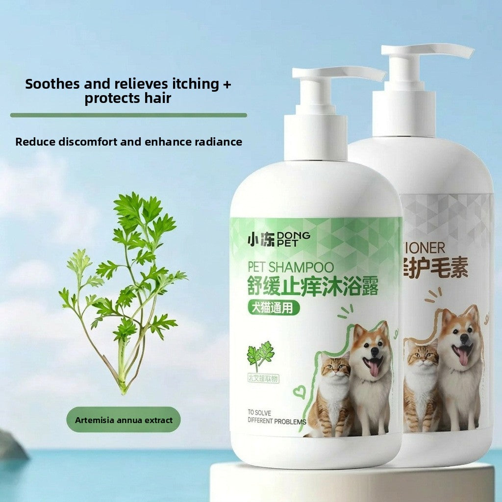 Pet Shampoo and Conditioner 500ml, Soothing or Antibacterial
