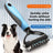 Reusable Dog Hair Remover Comb, Dual-Sided Detangling Tool