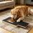 Wooden Dog Nail Scratch Board with Pull-Out Sandpaper File