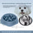 Extra Large Anti-Tipping Slow Feeder Dog Bowl for Large Breeds in Four Colours
