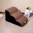 Grey foam pet stairs with non-slip washable cover, photo 2