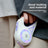 Glow in the dark retractable dog lead with one touch brake