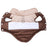 Two tone dog vest with lead ring, available in 3 colours, image 4