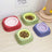 Ceramic Slow Feeder Pet Bowl with Removable Yogurt Box and Non-Slip Base in Seven Colours