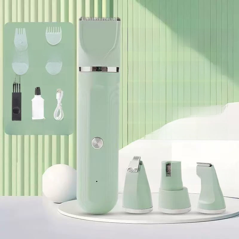 4-in-1 Electric Pet Clipper for Trimming, Nail Grinding and Paws