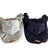 Fleece lined hooded sweatshirt for small dogs and cats in Grey, showing size and shape