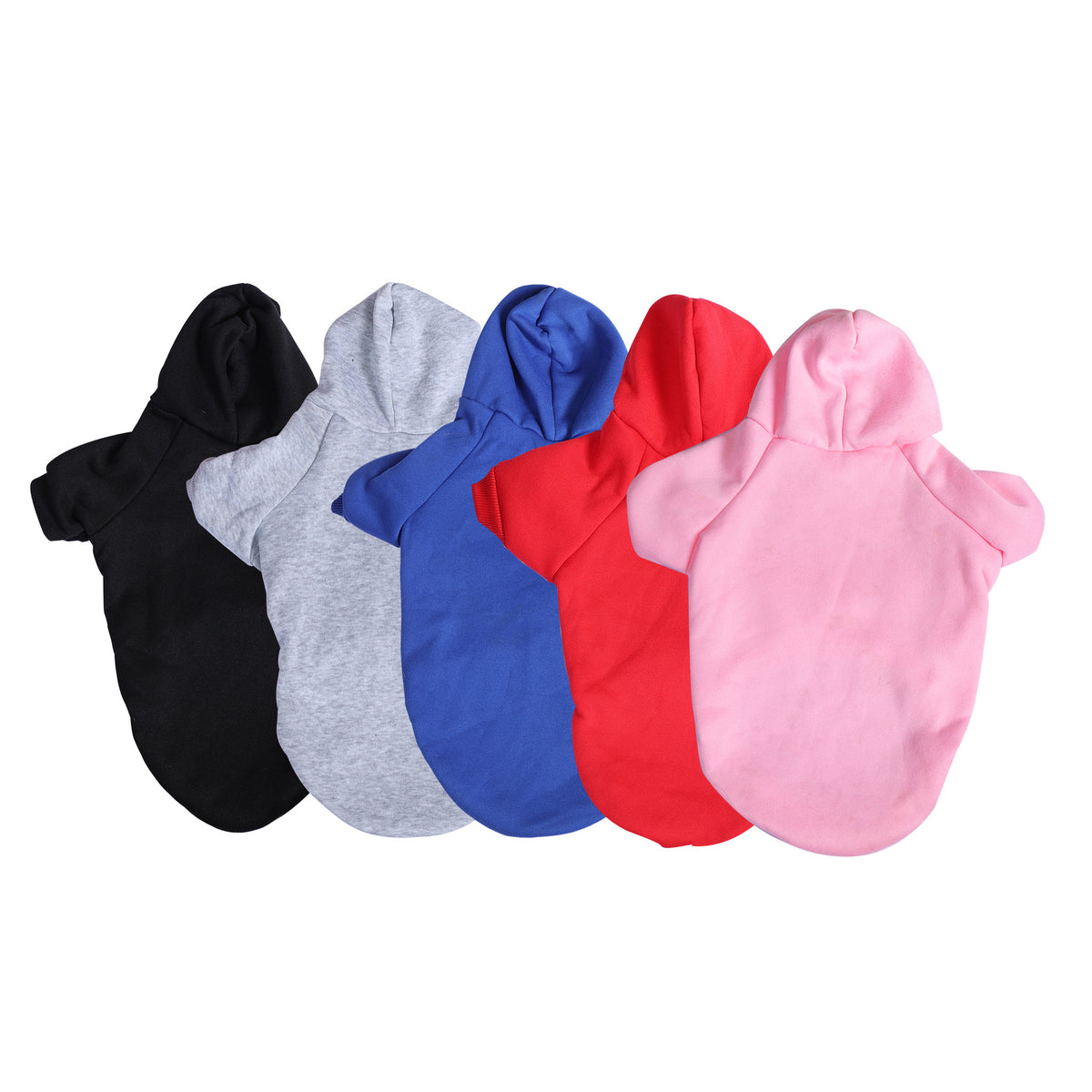 Plain polyester dog sweatshirt, available in 5 colours, sizes Extra Small to 9XL, image 4