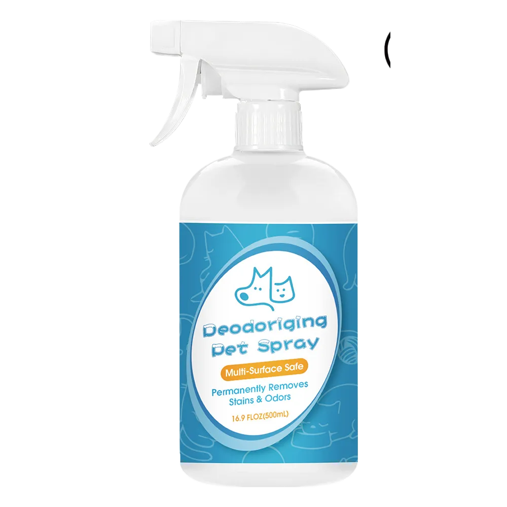 Enzyme Pet Odour Remover Spray for Bedding, Carpets and Sofas