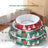 Christmas round pet bed for cats and small dogs