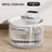 Cordless 3L Stainless Steel Cat Water Fountain with Infrared Sensor and Filter
