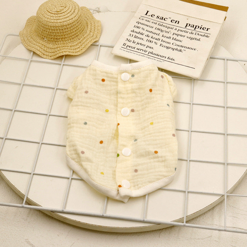 Crepe summer dog vest, available in 13 styles, image 29