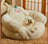 Round and rectangular pet bed in many colours in Classic Grey, product detail photo