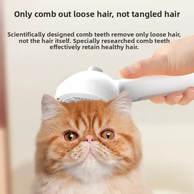 Electric Pet Spray Comb for Cats and Dogs, Shedding Control