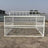 White metal pigeon loft cage with automatic entry trap door, view 1