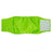Reusable male dog belly band with waterproof outer layer, in use with a pet