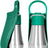 Insulated 750ml stainless steel dog water bottle with bowl, product image 7