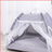 Pink enclosed cat tent bed with soft lining, view 27