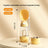 Portable Press-to-Fill Pet Water Cup with One-Hand Operation, 380ml and 550ml