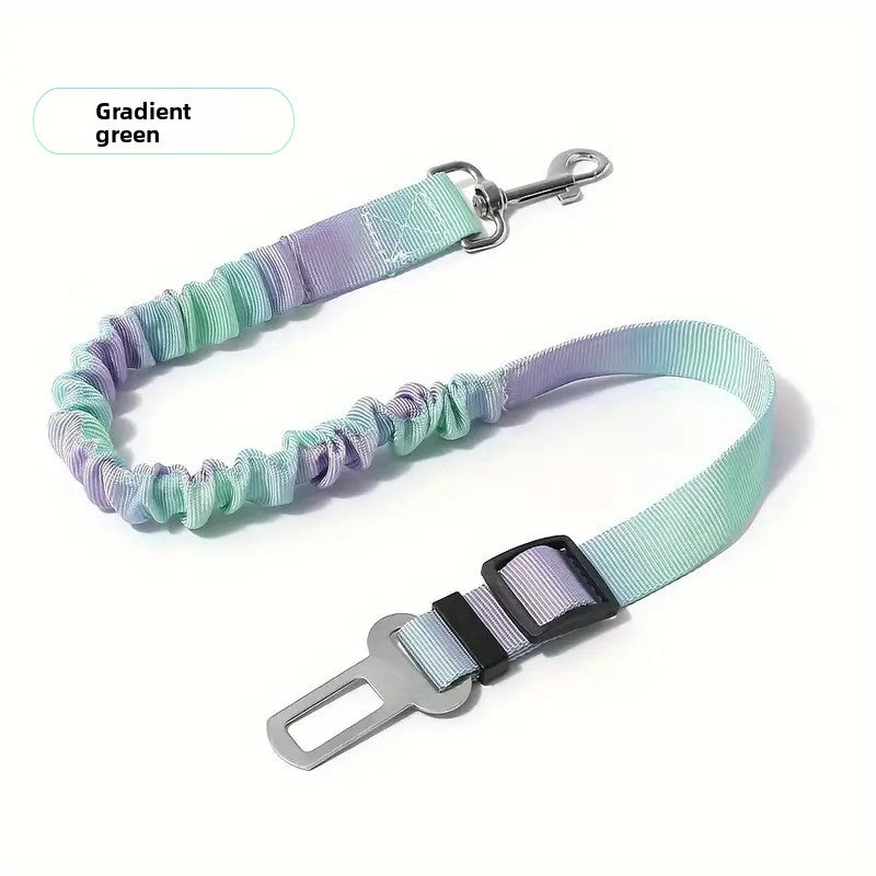 Retractable dog car seat belt lead with buckle clip, product image 6