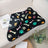 Small coral fleece pet mat, additional product photo