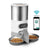 Stainless Steel Smart Pet Feeder with App Control, Timed Portions, Single or Double Bowl