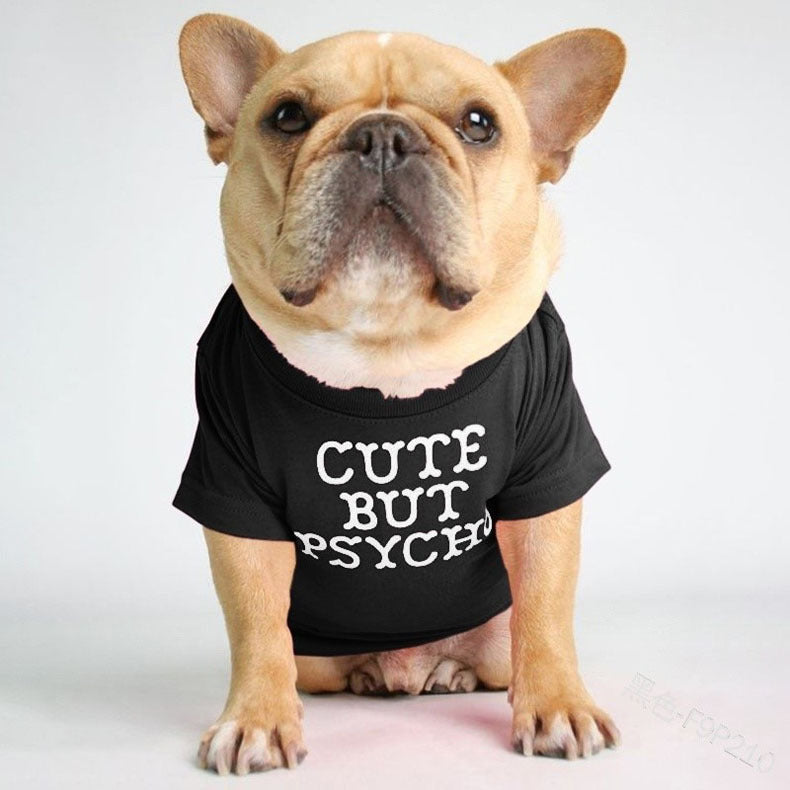 Round neck printed t shirt for small dogs and cats, image 56