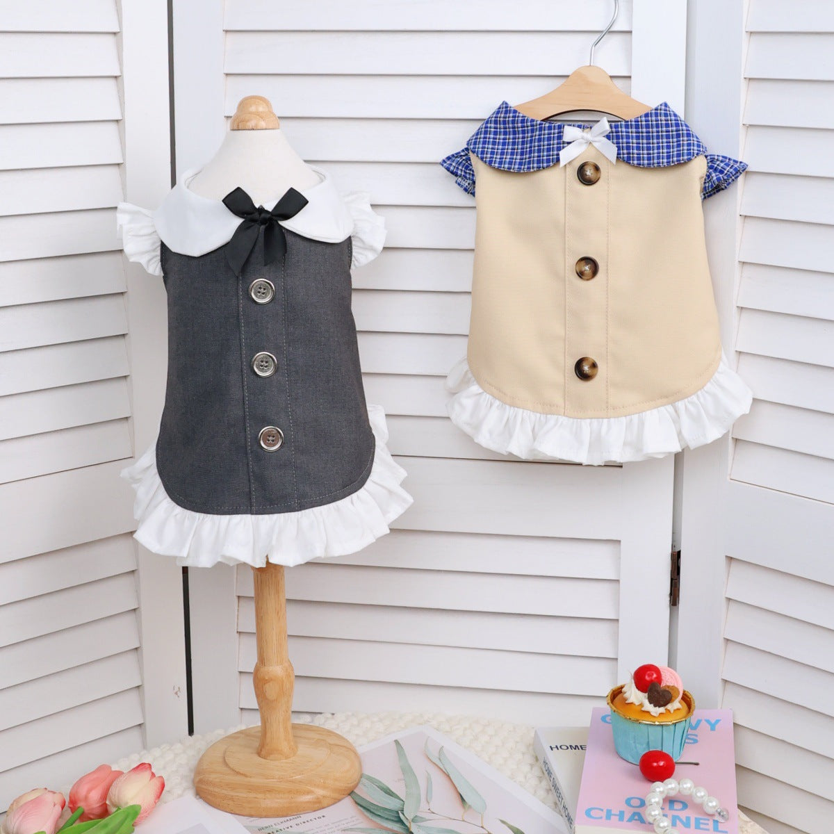 Princess party dress for dogs and cats, available in 2 colours, image 2