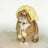 Cute animal headgear hat for cats and small dogs in White Bear, top view