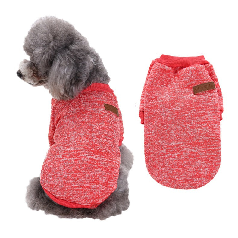 Soft knit fleece jumper for small dogs and cats, available in 12 colours, image 27