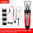 USB Rechargeable Pet Hair Clipper with Ceramic Blade and 4 Combs