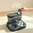 Automatic Pet Feeder and Water Dispenser Combo with Filter System in White or Black