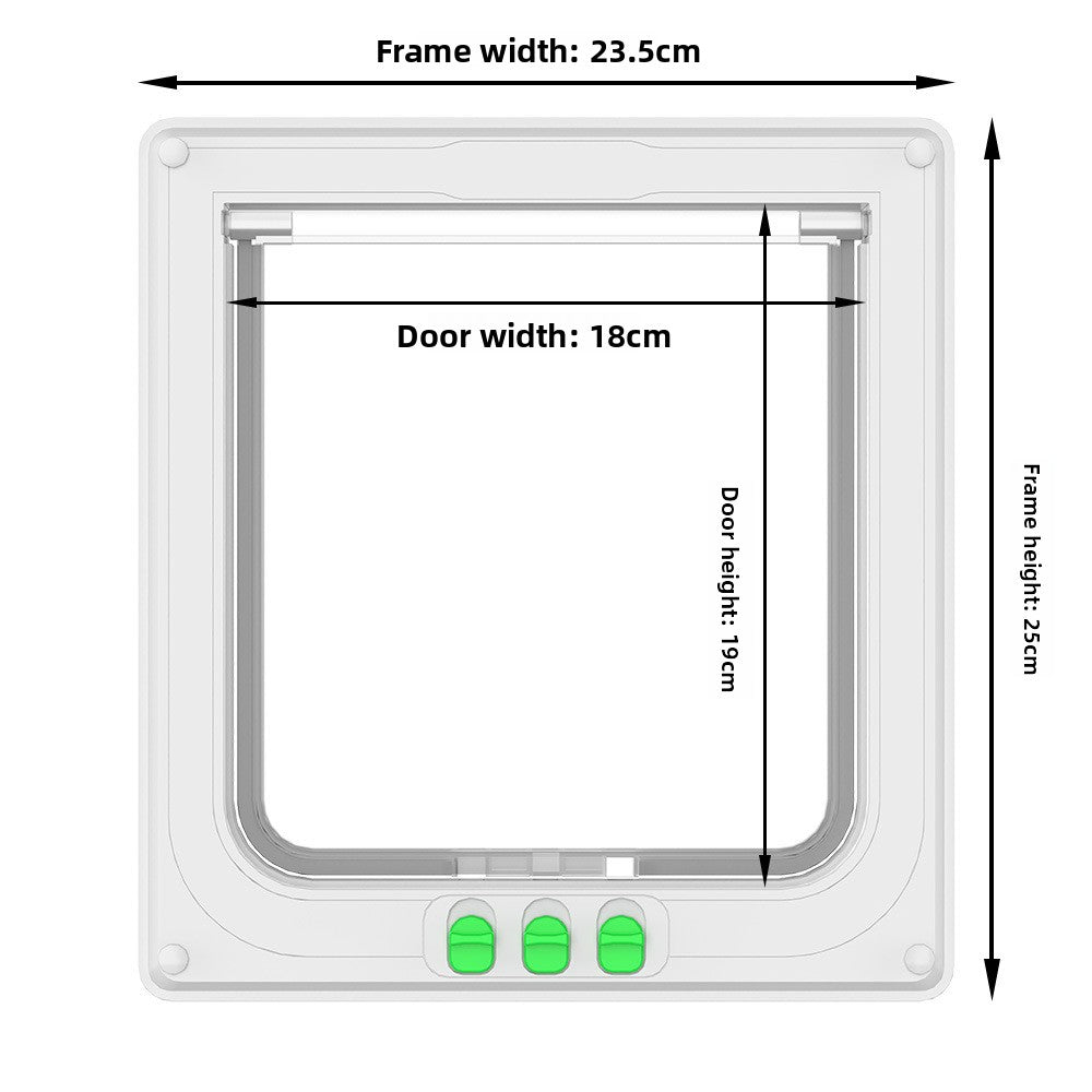 ABS cat and dog flap door, sizes from Medium
