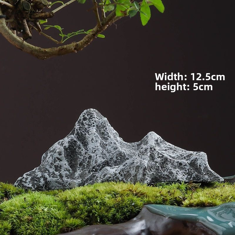 Natural cliff peak fish tank hide and ornament