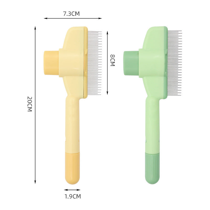 Dual-Sided Deshedding and Flea Comb for Cats and Dogs