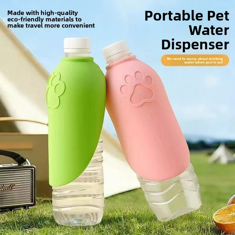 Pet out drinking fountain