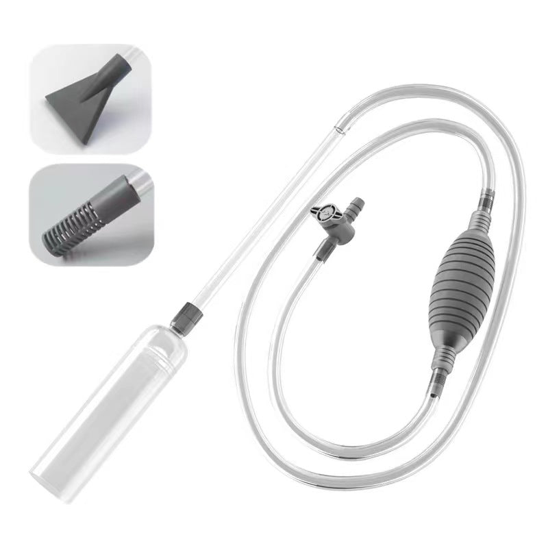 Fish Tank Water Changer Hose, Manual Siphon Cleaning Tool