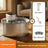 Circulating Pet Water Fountain with Infrared Sensor, 2L to 7L